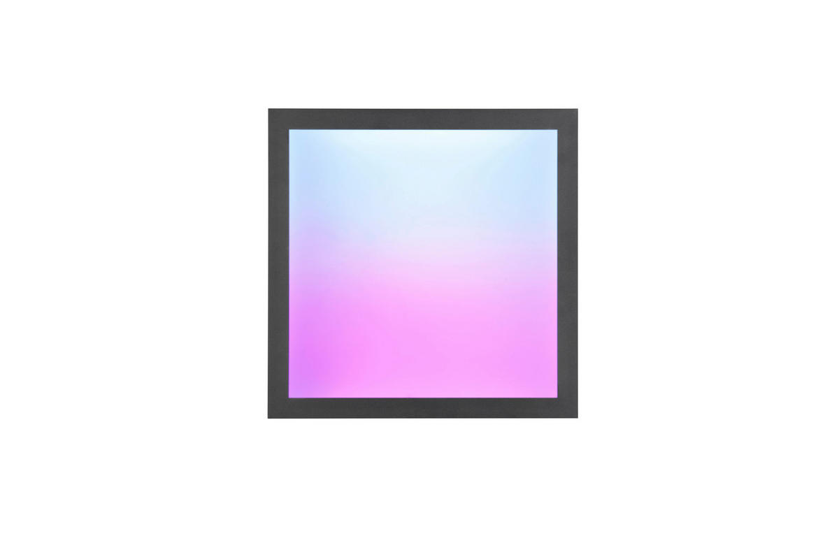 Reality LED-Deckenleuchte Beta R67663032 schwarz Metall B/H/T: ca. 29,5x50x29,5 cm 1 Brennstellen Beta - schwarz (29,50/50,00/29,50cm) - Reality