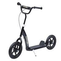 HOMCOM Kinderroller schwarz Kinderroller - schwarz (120,00/52,00/88,00cm) - HOMCOM