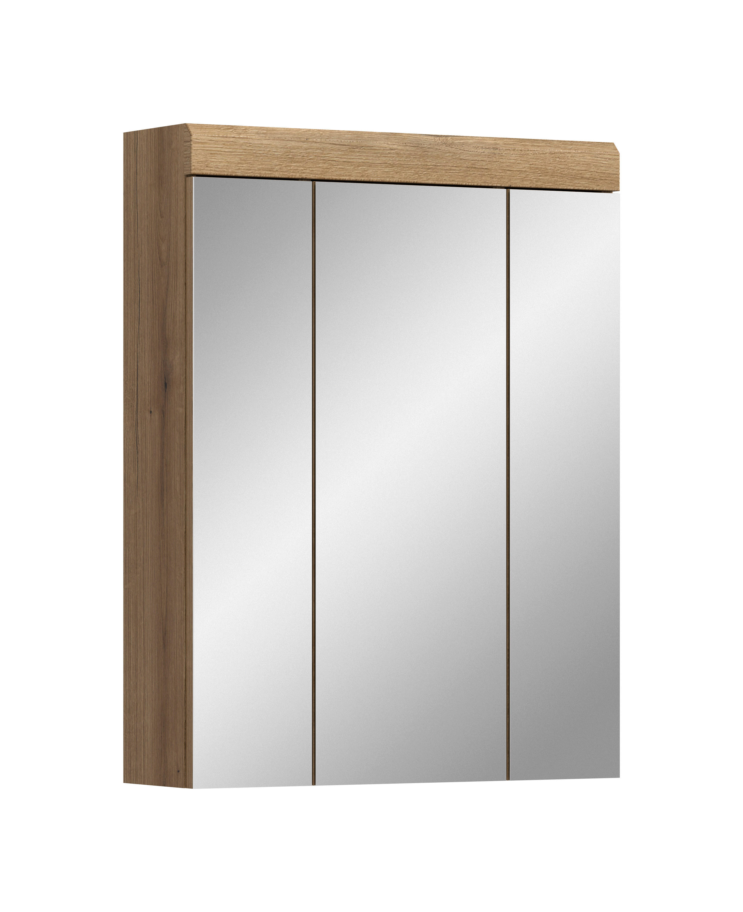 Spiegelschrank Scout Evoke Oak Nachbildung Spiegel B/H/T: ca. 60x79x18 cm Scout - (60,00/79,00/18,00cm) - xonox.home