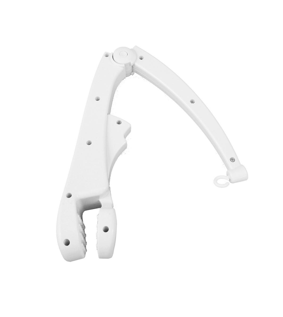 Niermann Mobilehalter zum Klemmen B/H/L: ca. 11x6x35 cm zum Klemmen - weiß (35,00/11,00/6,00cm) - Niermann