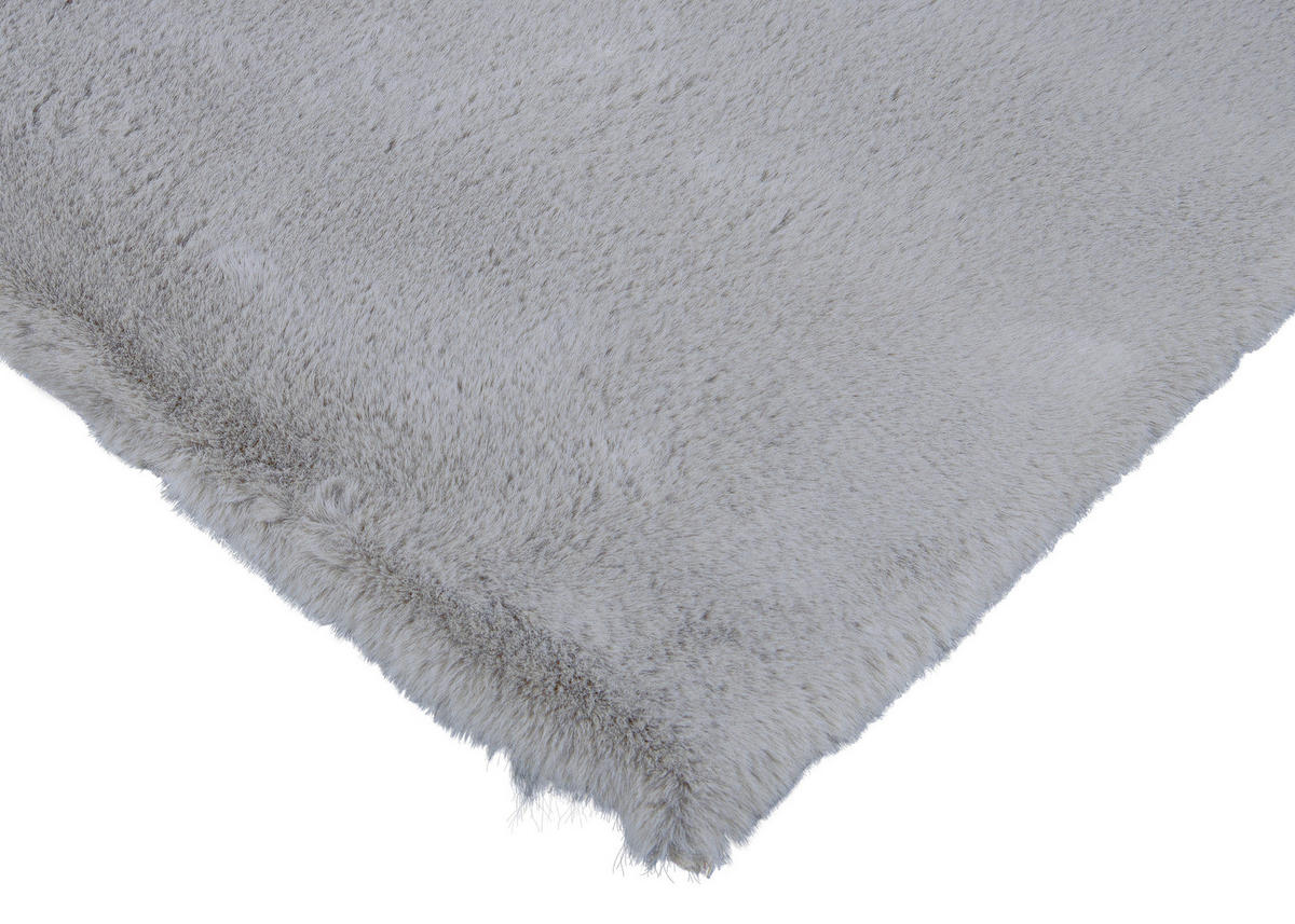 Fellimitat Moyo silber B/L: ca. 120x160 cm Moyo - silber (120,00/160,00cm)
