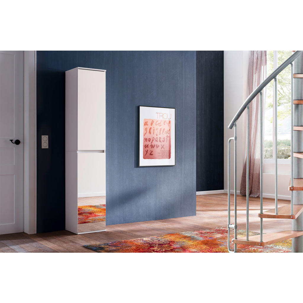 Thumbnail - Garderobenschrank Mirror weiß B/H/T: ca. 37x191x34 cm