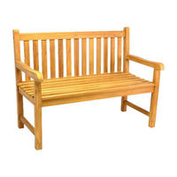 VCM Gartenbank braun Teakholz B/H/L: ca. 62x90x120 cm Gartenbank_2sitzer - braun (120,00/62,00/90,00cm) - VCM