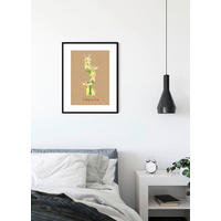 Komar Poster ABC Animal I Buchstaben B/L: ca. 40x50 cm ABC Animal I - (40,00/50,00cm) - Komar