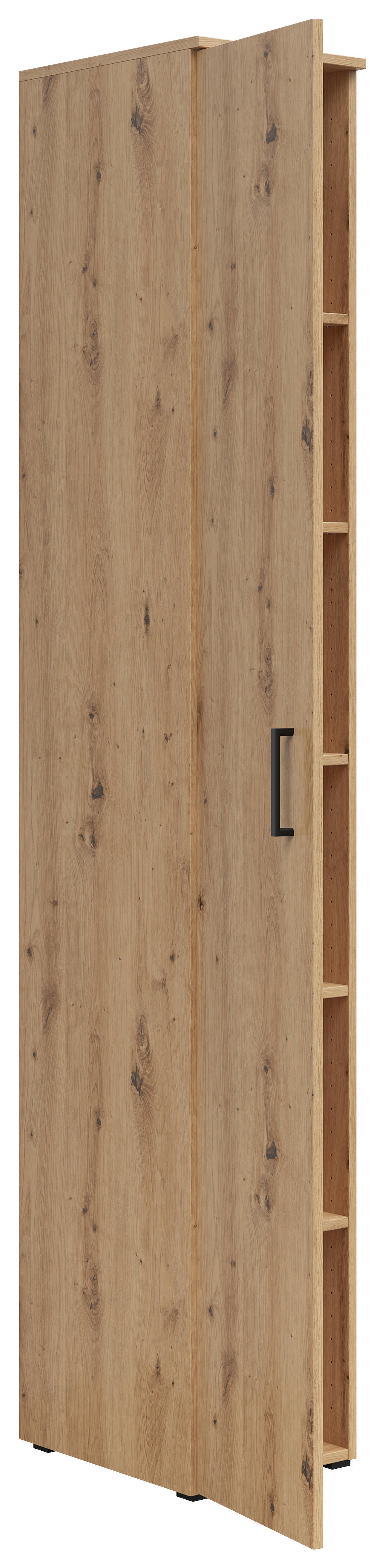 Schrank Multi-Stauraum Typ 8 Eiche Artisan Nachbildung B/H/T: ca. 30x195x40 cm Multi-Stauraum Typ 8 - Eiche (30,00/195,00/40,00cm)