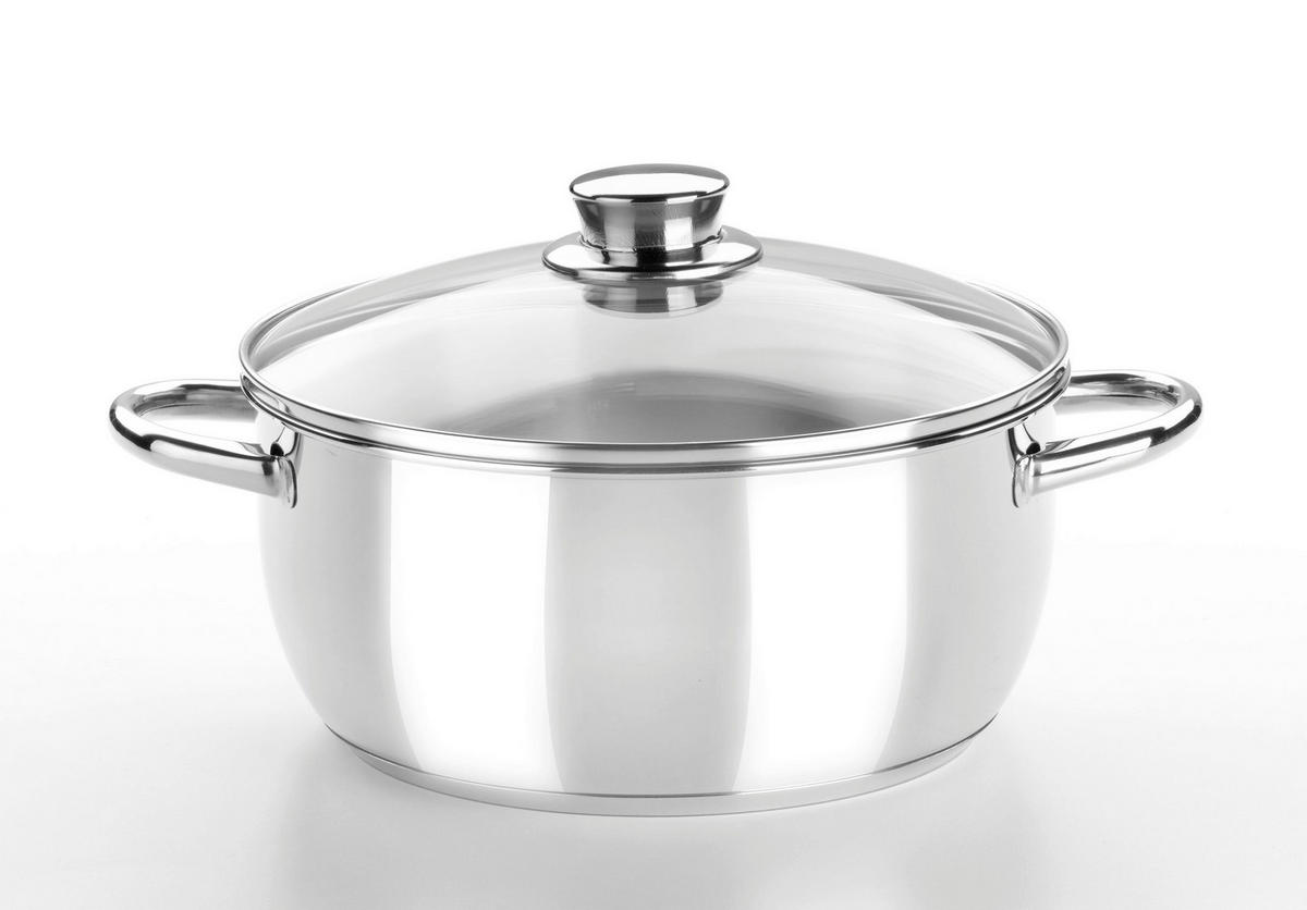 Monix Topfset Optima silber Edelstahl 4 tlg. Optima - silber - Monix