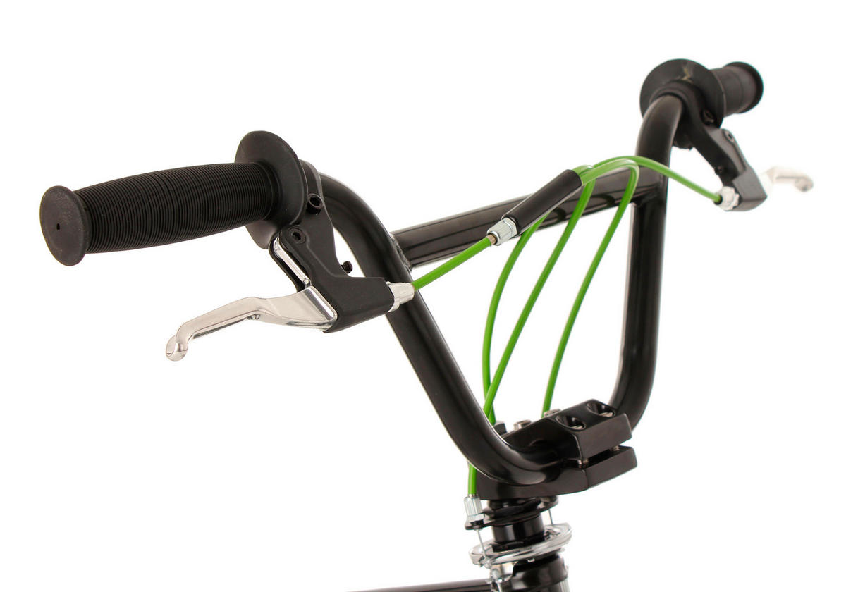 KS-Cycling BMX Hedonic 592B 20 Zoll Rahmenhöhe 28 cm 1 Gänge schwarz schwarz ca. 20 Zoll Hedonic - schwarz - KS-Cycling