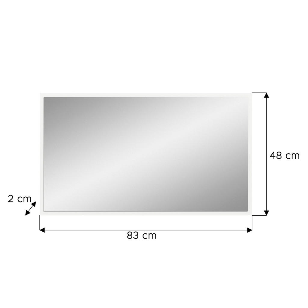 Thumbnail - Garderobenspiegel VAGA Spiegel B/H: ca. 83x48 cm