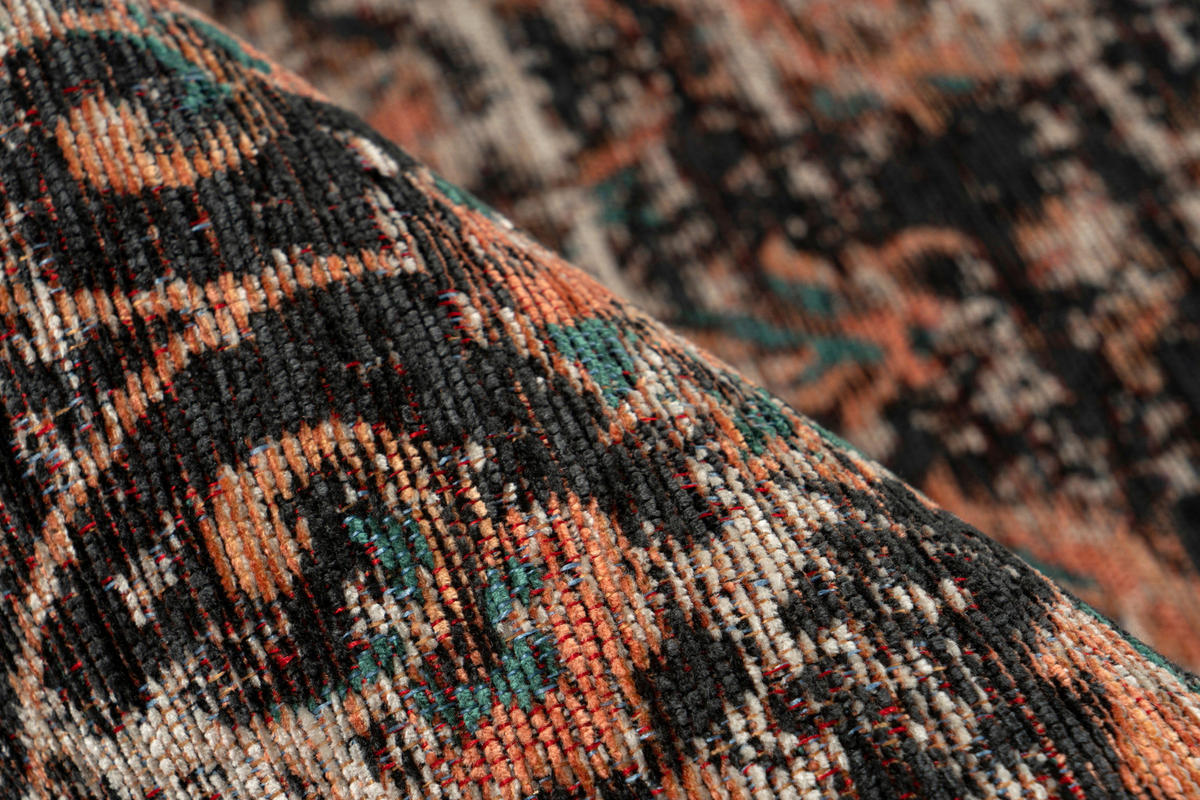 360Living Teppich Charme multicolor B/L: ca. 80x150 cm Charme - rot/multicolor (80,00/150,00cm) - 360Living