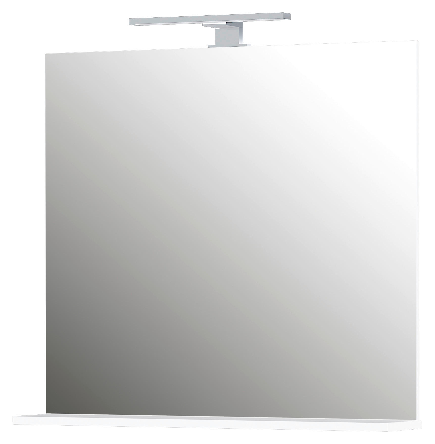 Wandspiegel weiß B/H/T: ca. 76x75x15 cm Spiegel 1429 - weiß (76,00/75,00/15,00cm)