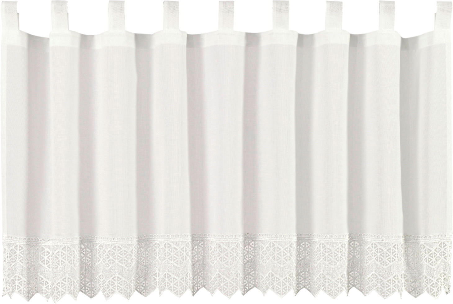 POCOline Scheibengardine Heidi offwhite B/L: ca. 50x140 cm Heidi - offwhite (50,00/140,00cm) - POCOline