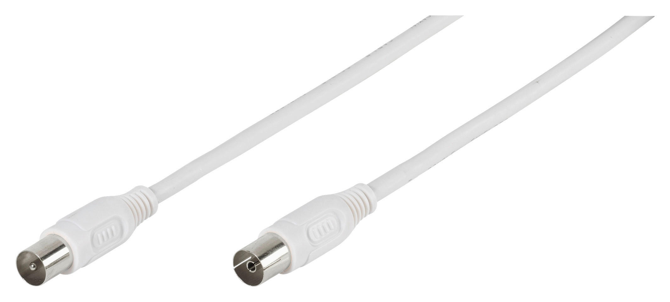 Vivanco Antennenkabel 44047 weiß Antennenkabel_TV/Radio 3,0m - weiß (300,00cm) - Vivanco