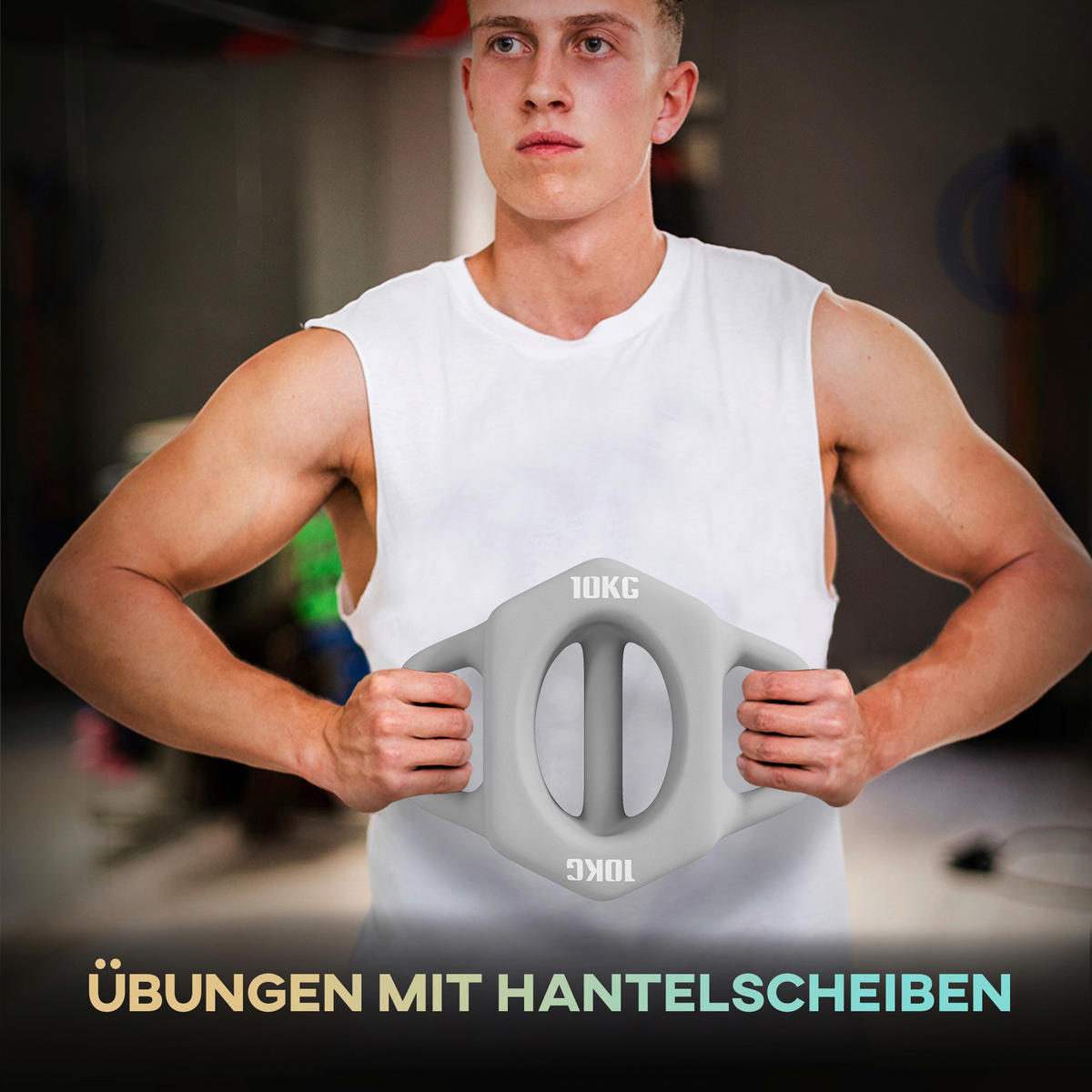 SPORTNOW Hantel grau Metall B/H/L: ca. 22x29x6 cm Multifunktionshantel - grau (6,00/22,00/29,00cm) - SPORTNOW