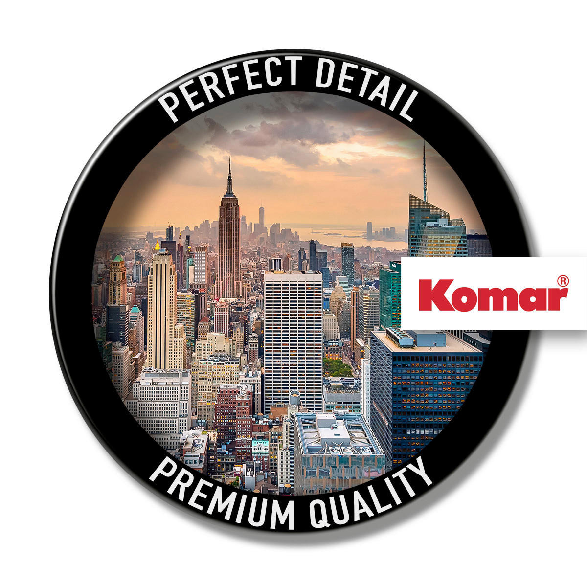 Komar Fototapete NYC Outlook Stadt B/L: ca. 368x248 cm NYC Outlook - (368,00/248,00cm) - Komar