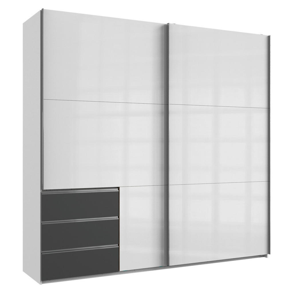 Thumbnail - Schwebetürenschrank Level weiß B/H/T: ca. 250x236x65 cm