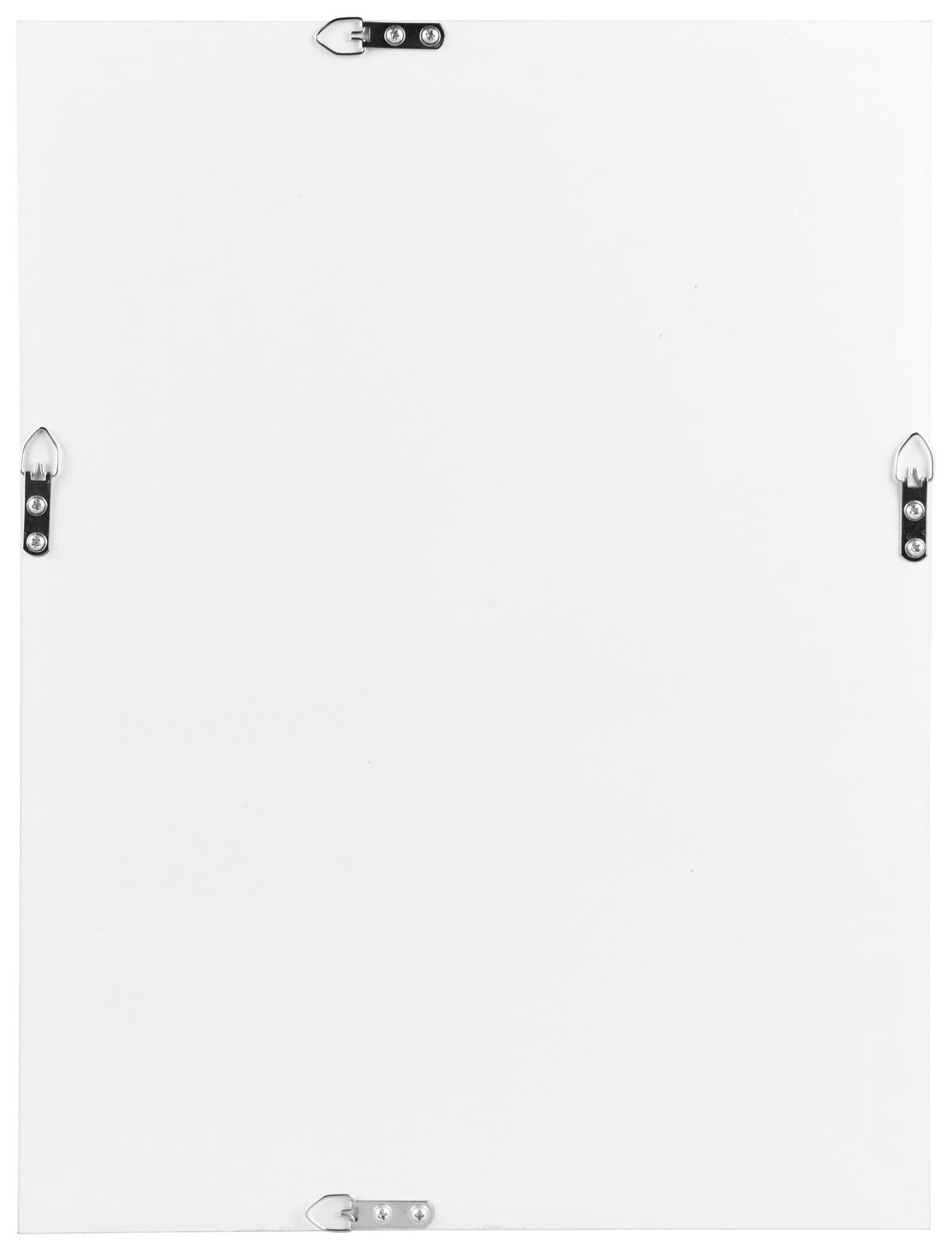 Mirrors&More Rahmenspiegel ELENOR weiß gold Optik B/H/T: ca. 34x45x1,5 cm ELENOR - gold/weiß (34,00/45,00/1,50cm) - Mirrors&More