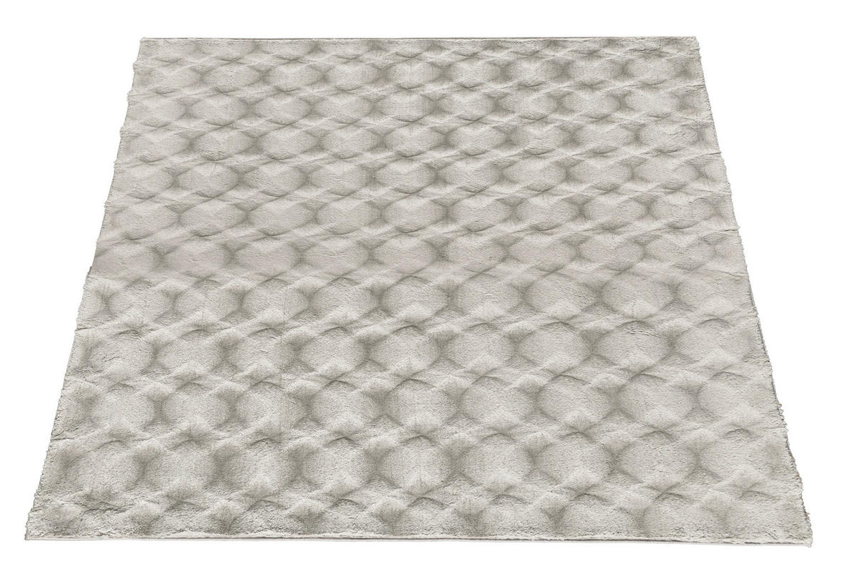 Fellimitat Diamond silber B/L: ca. 80x150 cm Diamond - silber (80,00/150,00cm)