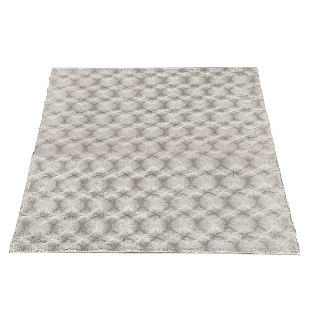 Thumbnail - Fellimitat Diamond silber B/L: ca. 160x230 cm