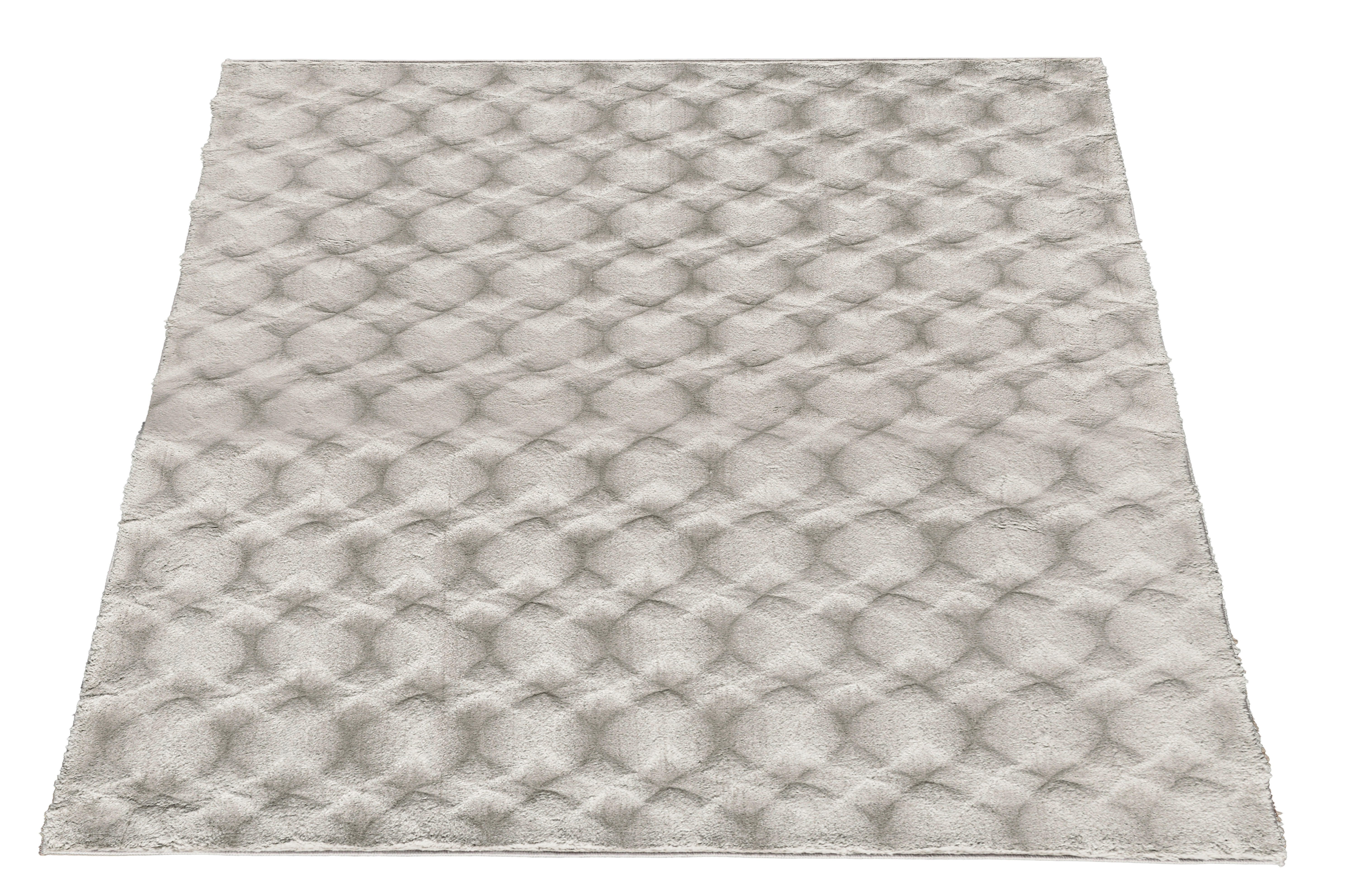 Thumbnail - Fellimitat Diamond silber B/L: ca. 80x150 cm