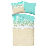 Baumwoll Bettwäsche Beach Renforce Beach - Multi (135,00/200,00cm) - Good Morning