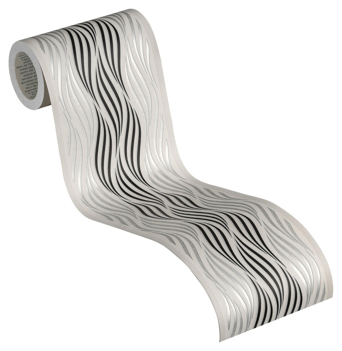 A.S.Creation Bordüre weiß B/H/D: ca. 13x500x8 cm Bordüre_selbstklebend - weiß (8,00/500,00cm) - A.S.Creation