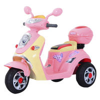 HOMCOM Kinderroller rosa B/H/L: ca. 51x75x108 cm Kinderelektroroller - rosa (108,00/51,00/75,00cm) - HOMCOM