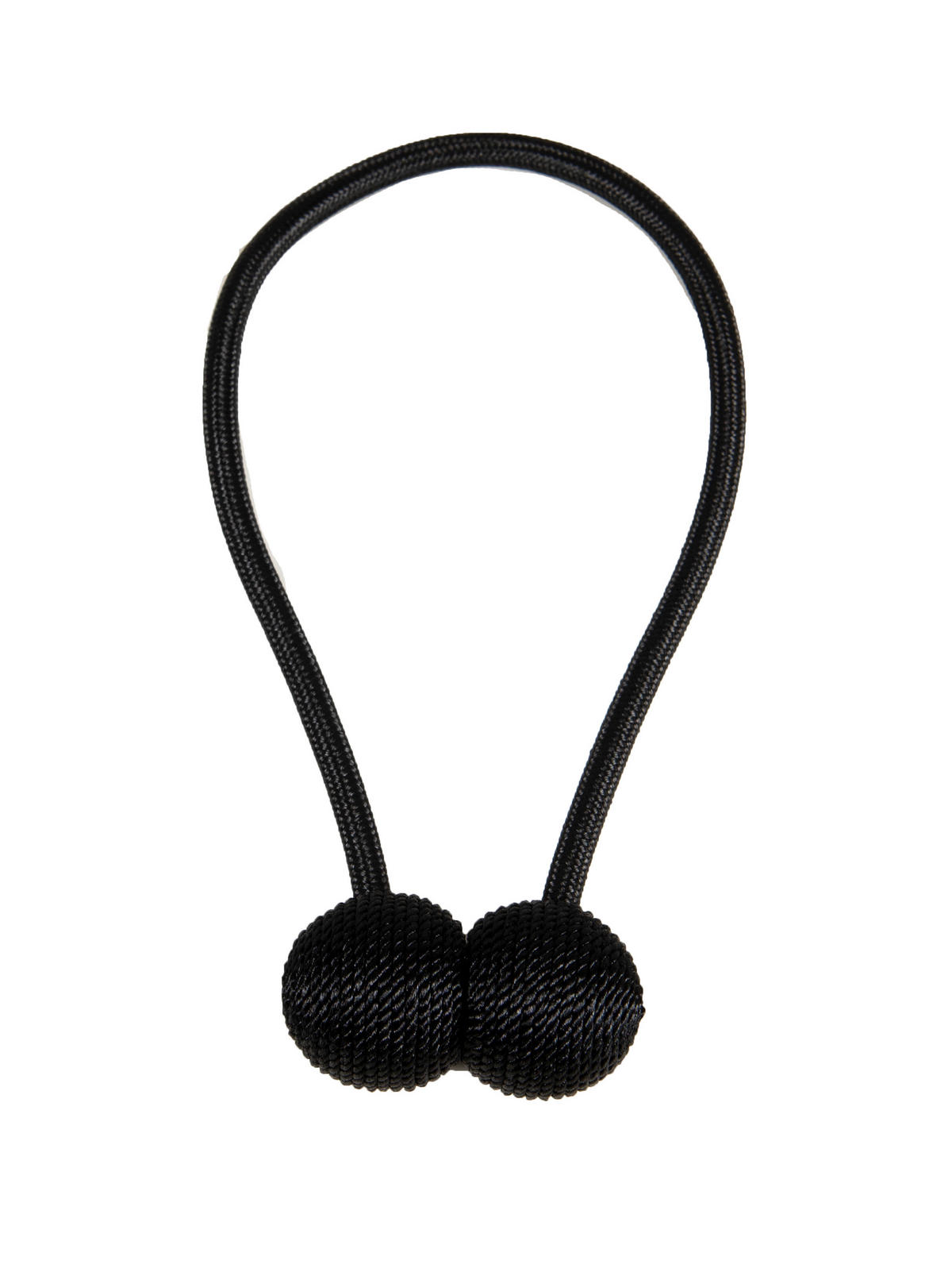 Raffhalter Cordoptik Cordoptik - schwarz (40,00cm) - POCOline