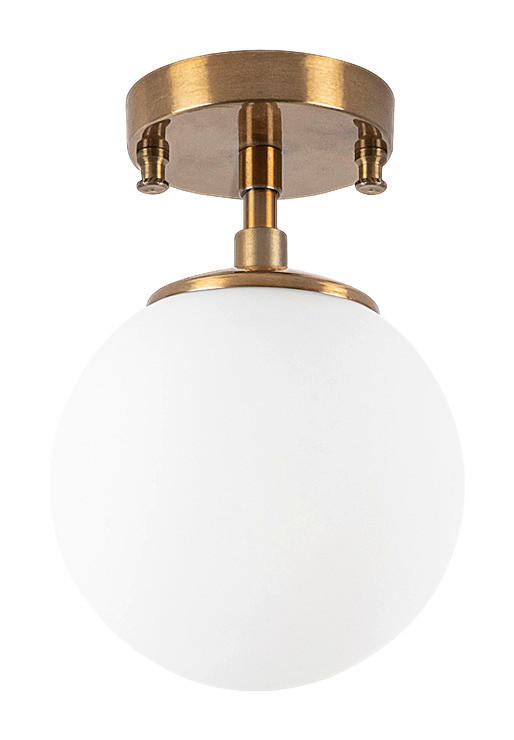 Opviq Deckenleuchte Glas Metall B/H/T/L/D: ca. 15x23x15x15x15 cm E14 1 Brennstellen Atmaca - (15,00/15,00/23,00cm) - Opviq