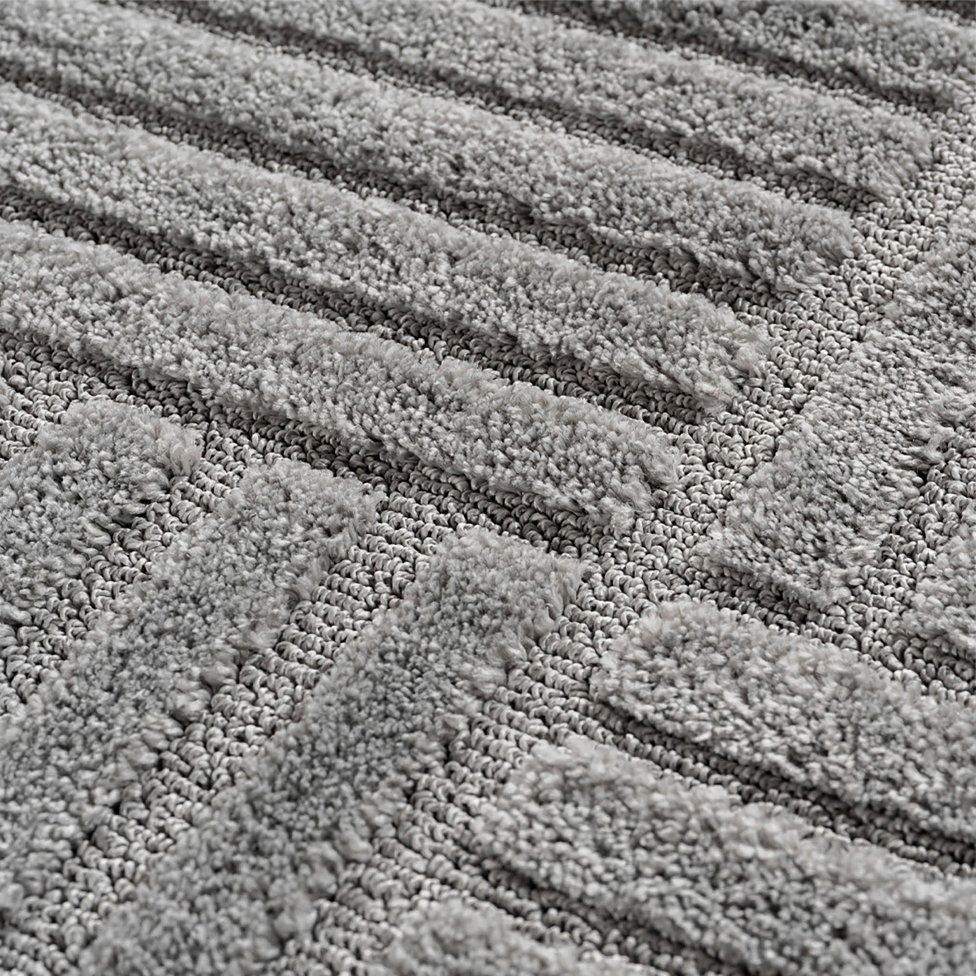 Thumbnail - Ayyildiz Kurzflorteppich ART silber B/H/L: ca. 60x0,8x110 cm