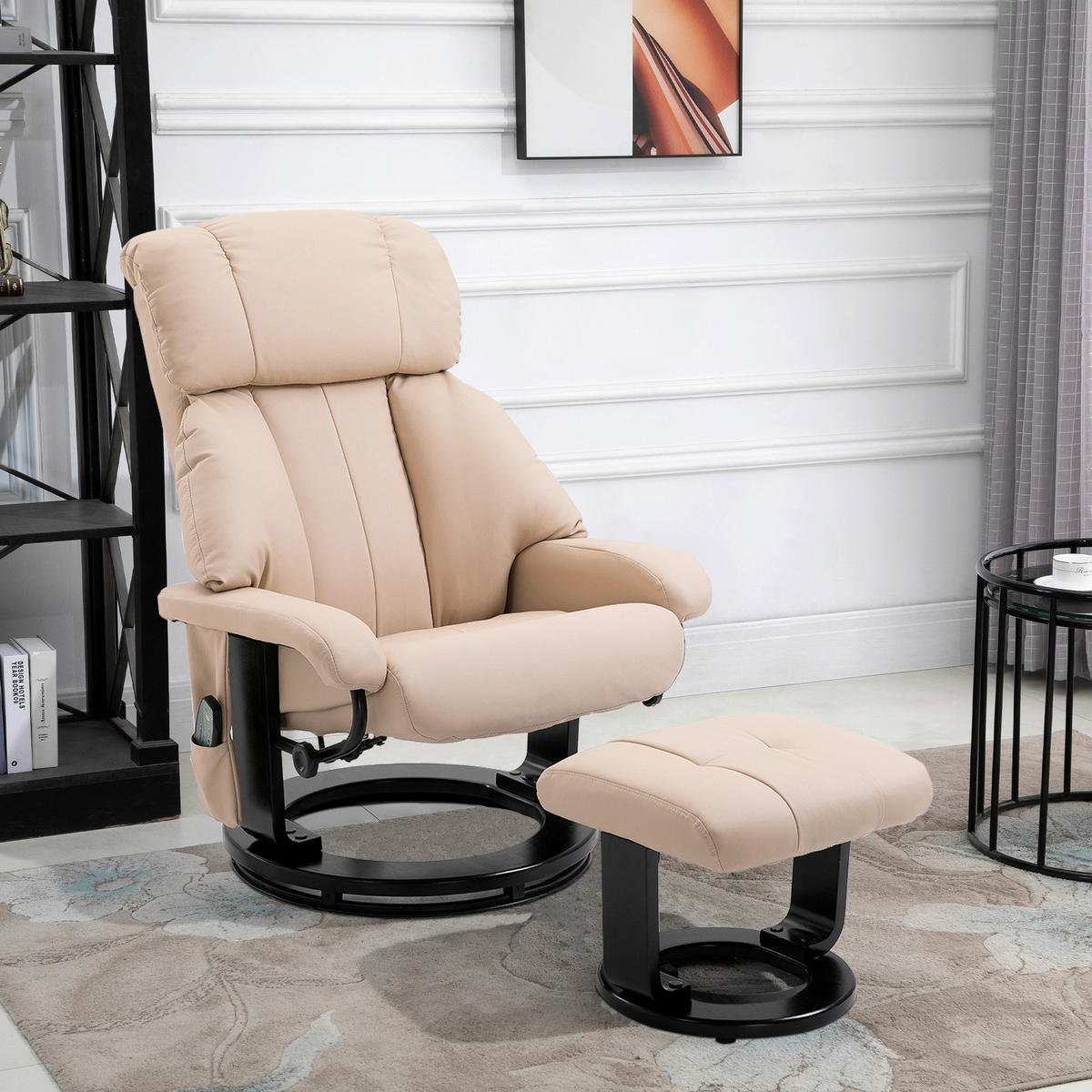HOMCOM Relaxsessel 700-008V02CW B/H: ca. 80x102 cm 700-008V02CW - (80,00/102,00cm) - HOMCOM