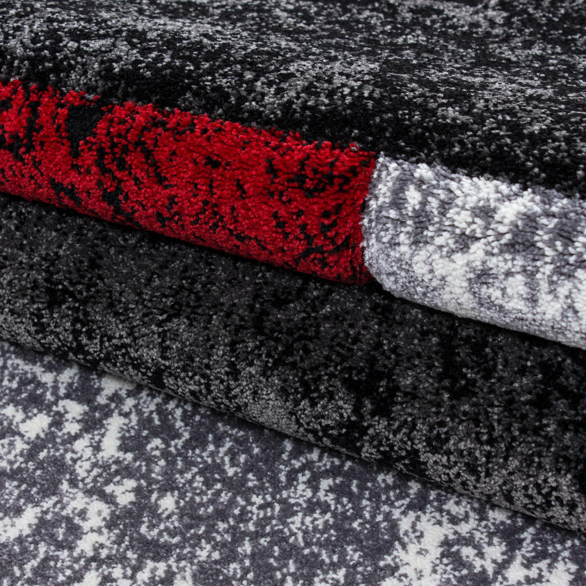 Ayyildiz Teppich HAWAII rot B/L: ca. 240x340 cm HAWAII - rot (240,00/340,00cm) - Ayyildiz