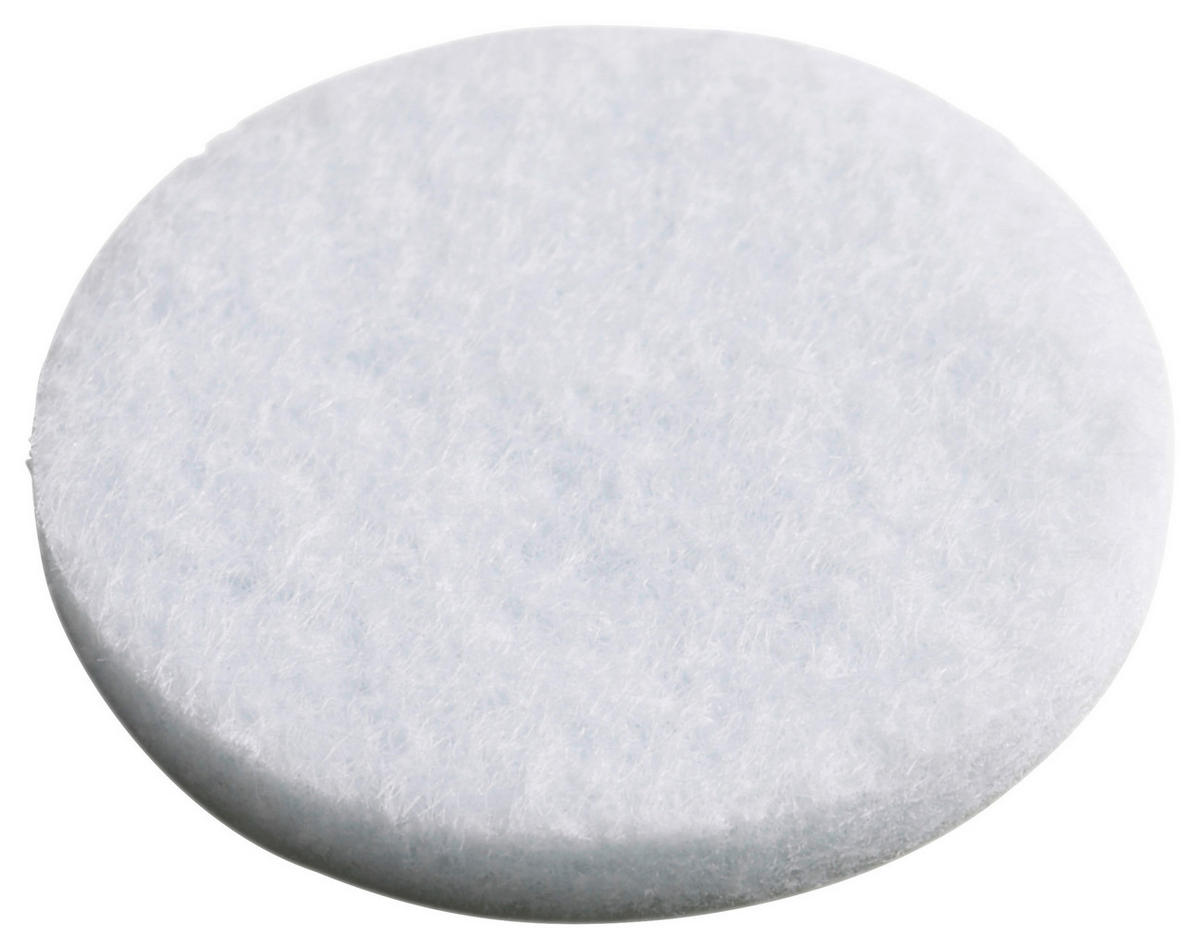 Meister Filzgleiter weiß D: ca. 3,5 cm 4 tlg. Filzgleiter_4erPack 35mm - weiß (3,50cm) - Meister