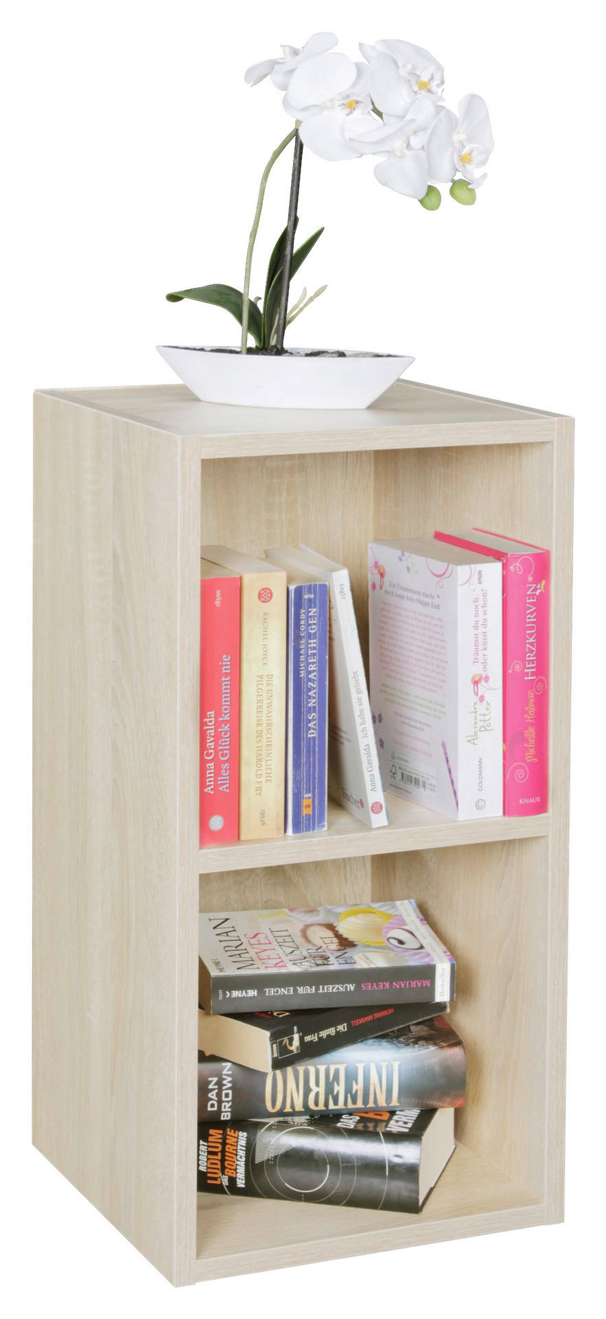 Standregal Eiche Sonoma Nachbildung B/H/T: ca. 30x60x30 cm Standregal - Eiche (30,00/60,00/30,00cm) - Wohnling