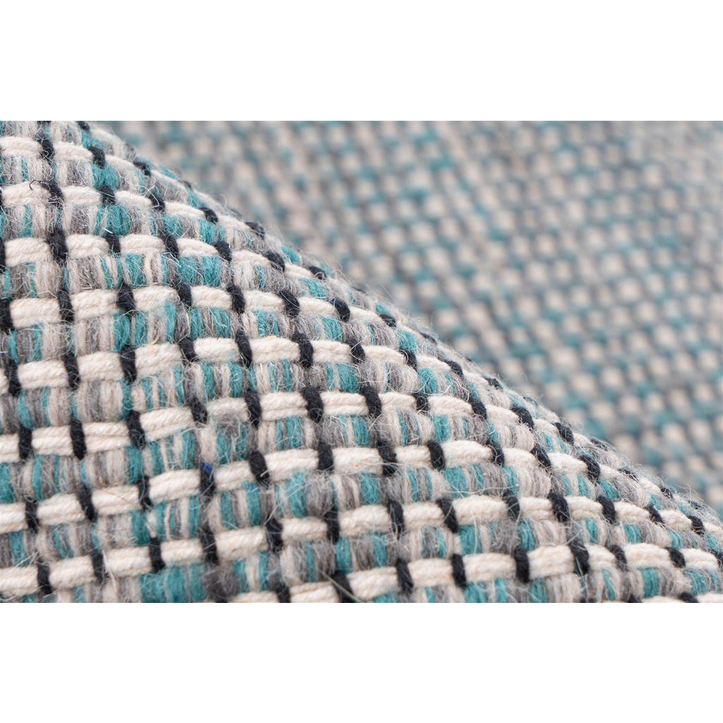 Thumbnail - Arte Espina Kurzflorteppich Nomad 8064 blau B/L: ca. 170x240 cm