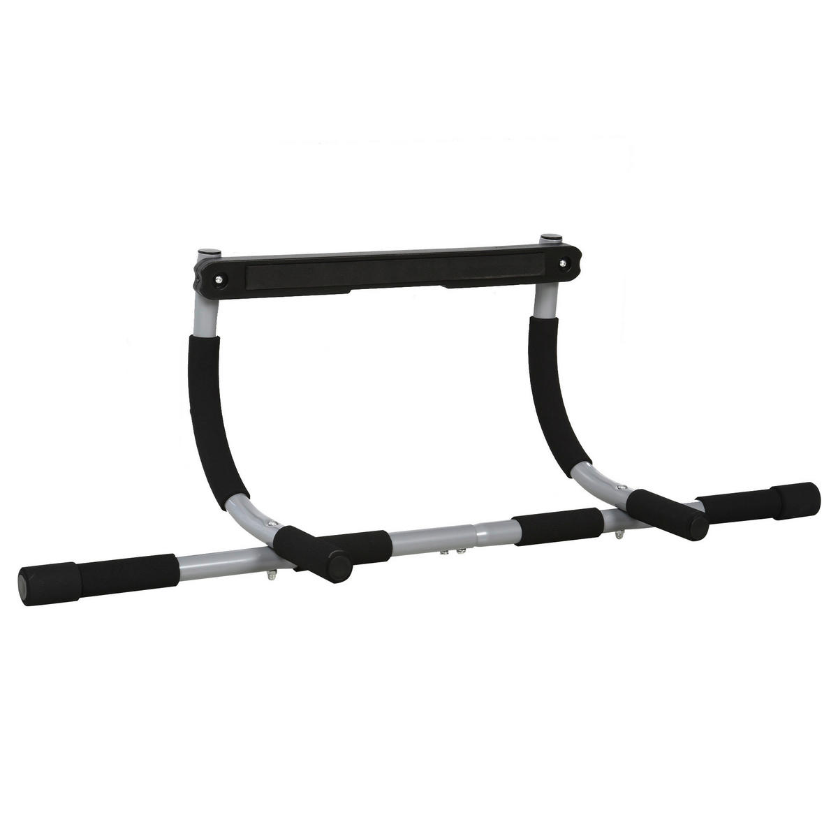 HOMCOM Fitness-Zubehör schwarz Polypropylen B/H/L: ca. 40x92x17 cm Klimmzugstange - schwarz (17,00/40,00/92,00cm) - HOMCOM