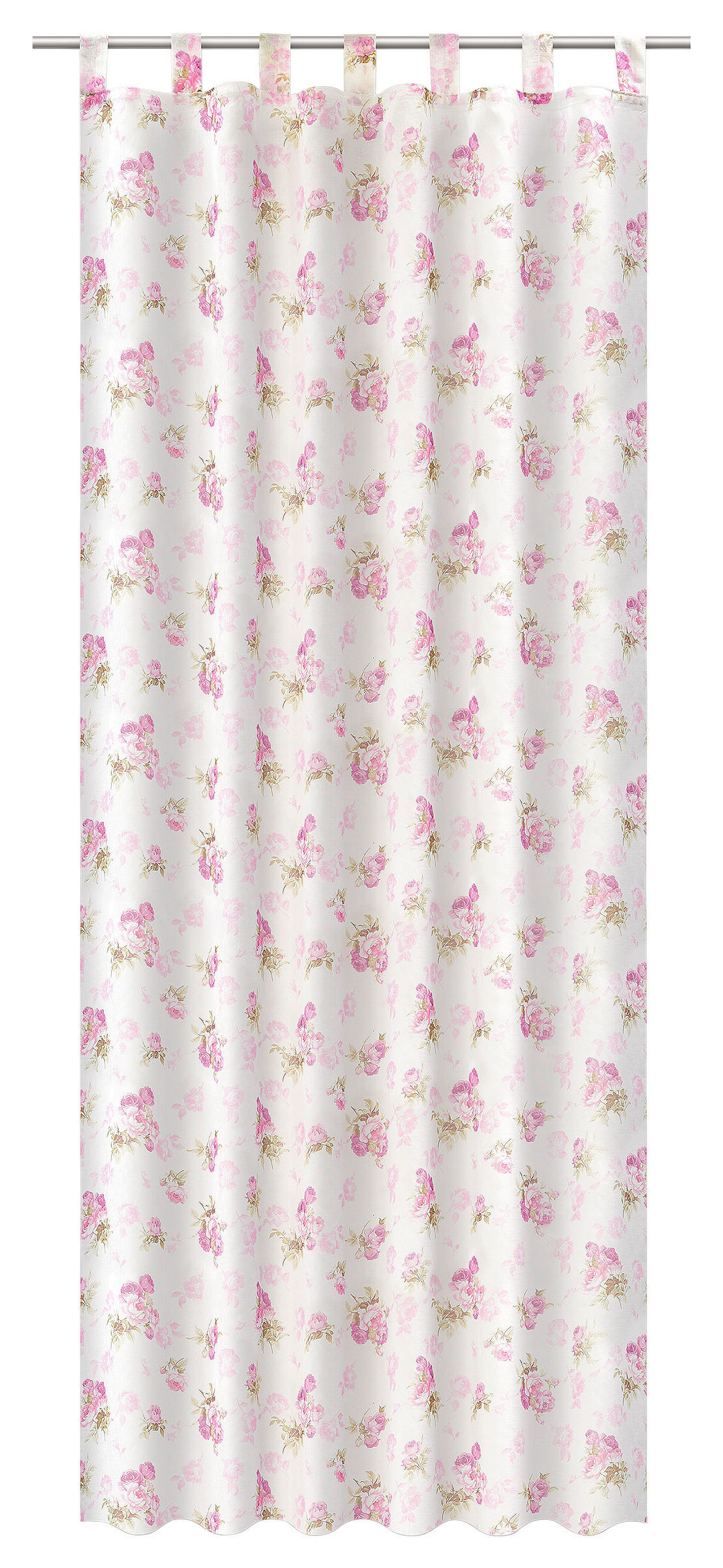 Kombivorhang Rosemarie-II rosé B/L: ca. 135x245 cm Rosemarie-II - rosé (135,00/245,00cm) - POCOline