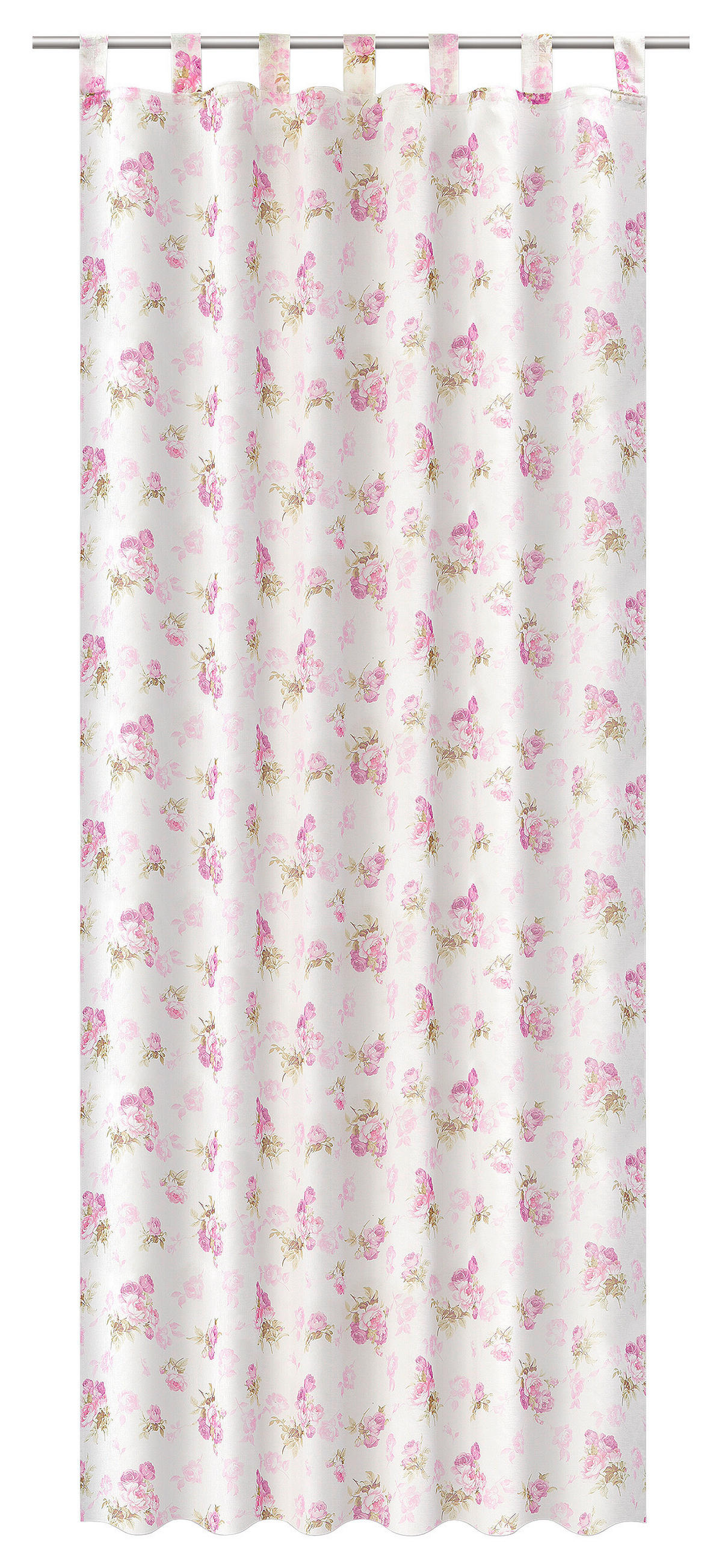 Kombivorhang Rosemarie-II rosé B/L: ca. 135x245 cm Rosemarie-II - rosé (135,00/245,00cm) - POCOline