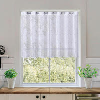 Scheibengardine Teneriffa weiß B/L: ca. 150x75 cm Teneriffa - weiß (150,00/75,00cm)