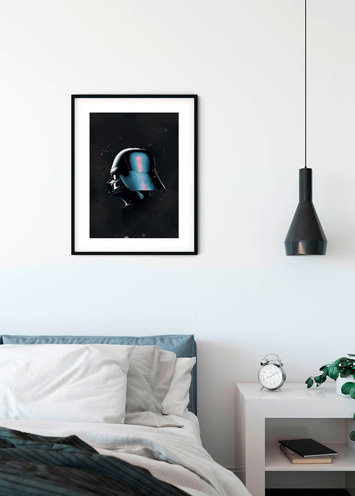 Komar Poster Star Wars Classic Helmets Vader Star Wars B/L: ca. 50x70 cm Star Wars Classic Helmets Vader - (50,00/70,00cm) - Komar
