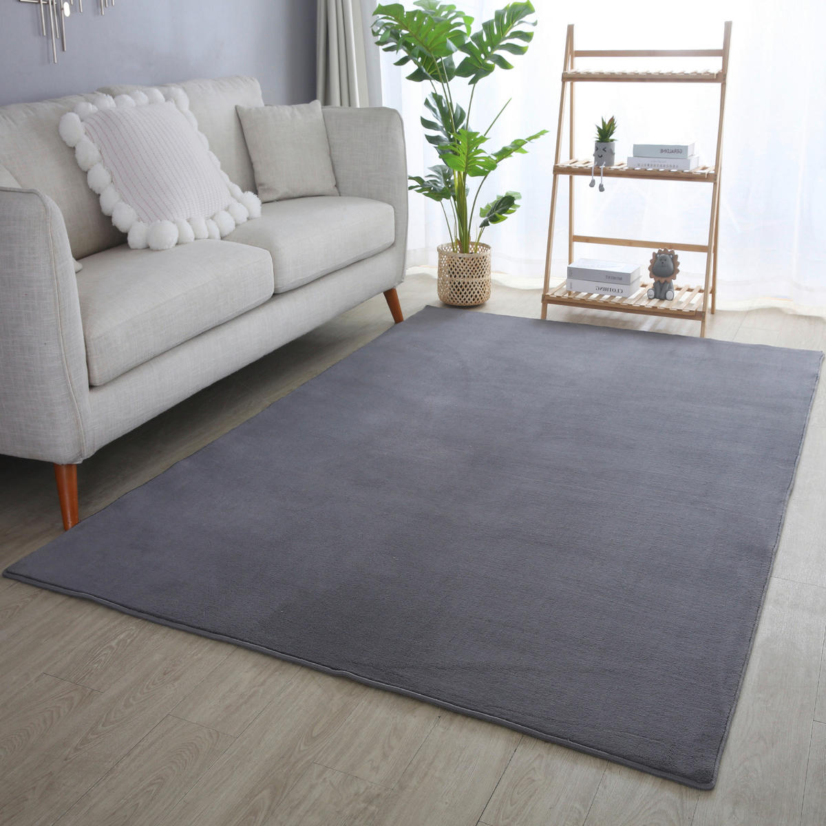 Ayyildiz Teppich SKY grau B/L: ca. 140x200 cm SKY - grau (140,00/200,00cm) - Ayyildiz