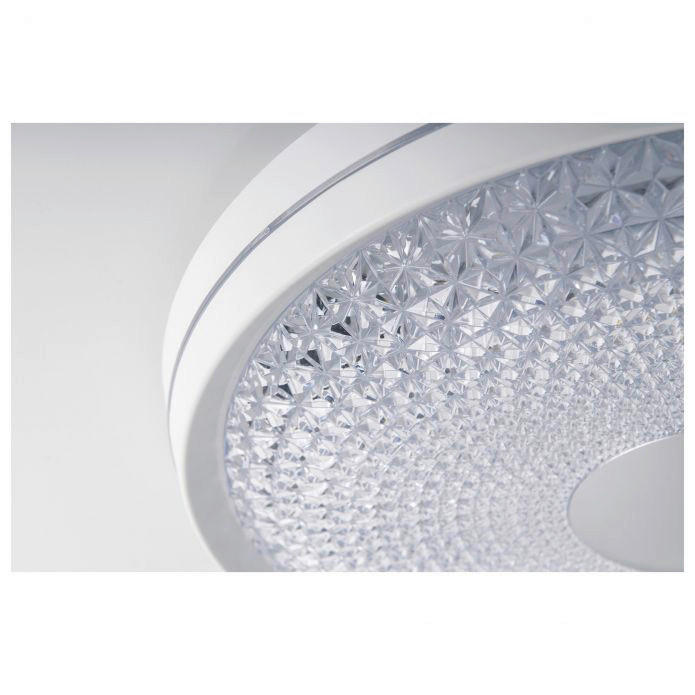 Näve Leuchten LED Deckenleuchte NV1381923 weiß Eisen Acryl H/D: ca. 8x51 cm null 1 Brennstellen Boise - weiß (51,00/8,00cm) - Näve Leuchten