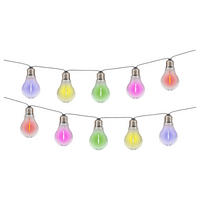 Solar-Lichterkette multicolor B/H/T: ca. 370x370x6 cm LINDA - multicolor (370,00/370,00/6,00cm) - Näve Leuchten