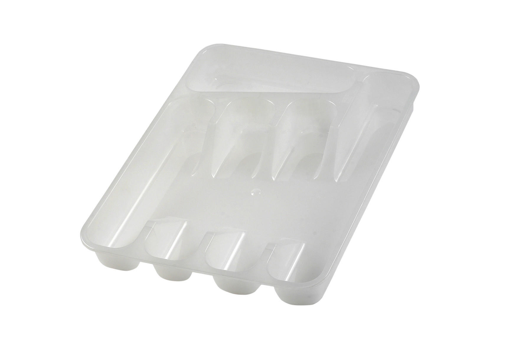 keeeper Besteckkasten transparent B/H/L: ca. 33,5x5x26,5 cm Besteckkasten_5fach - transparent (26,50/33,50/5,00cm) - keeeper