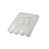 keeeper Besteckkasten transparent B/H/L: ca. 33,5x5x26,5 cm Besteckkasten_5fach - transparent (26,50/33,50/5,00cm) - keeeper
