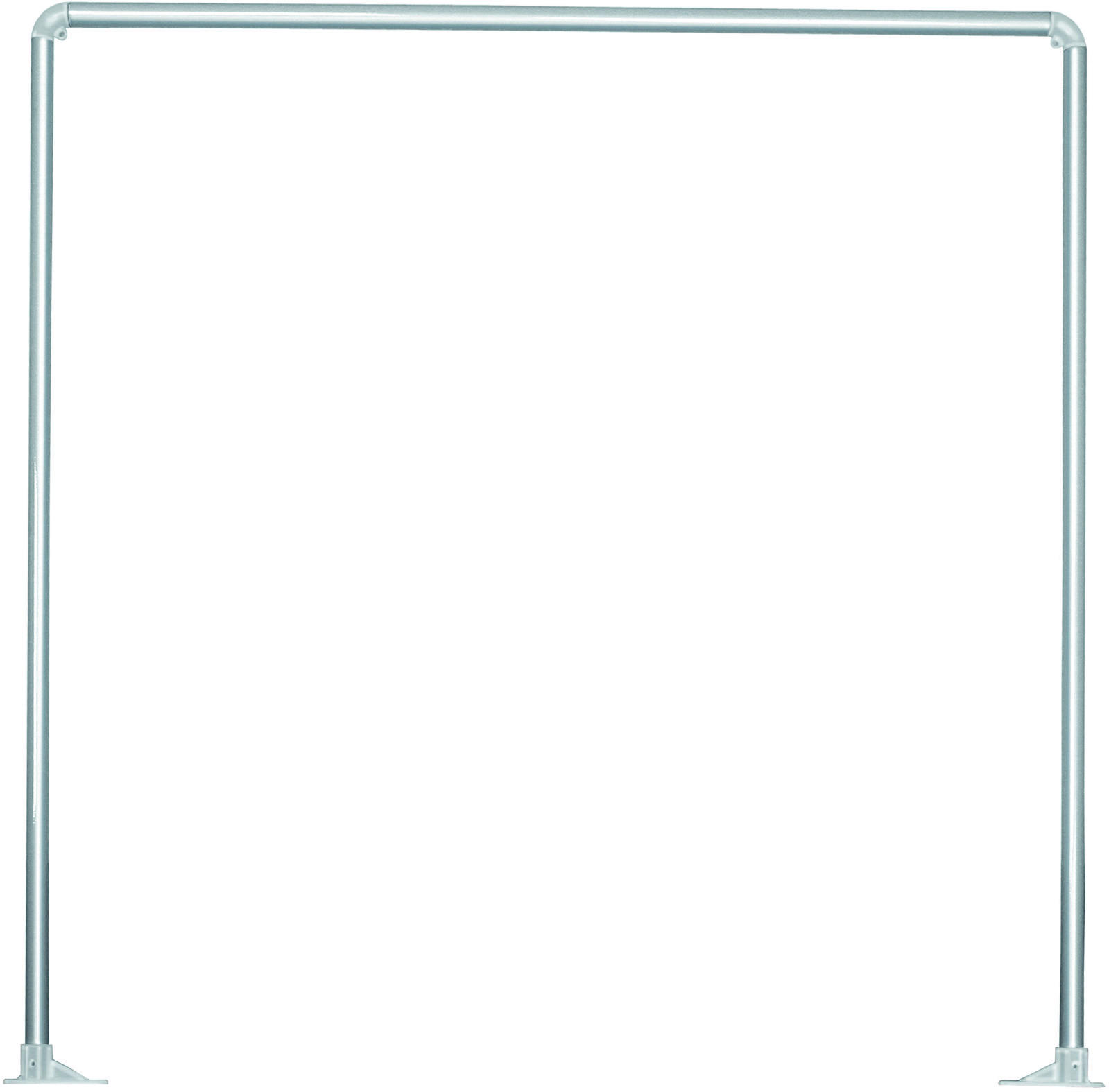 Duschstange silber Aluminium Winkel-Duschstange,silber - silber (90,00/90,00/2,00cm) - Acus