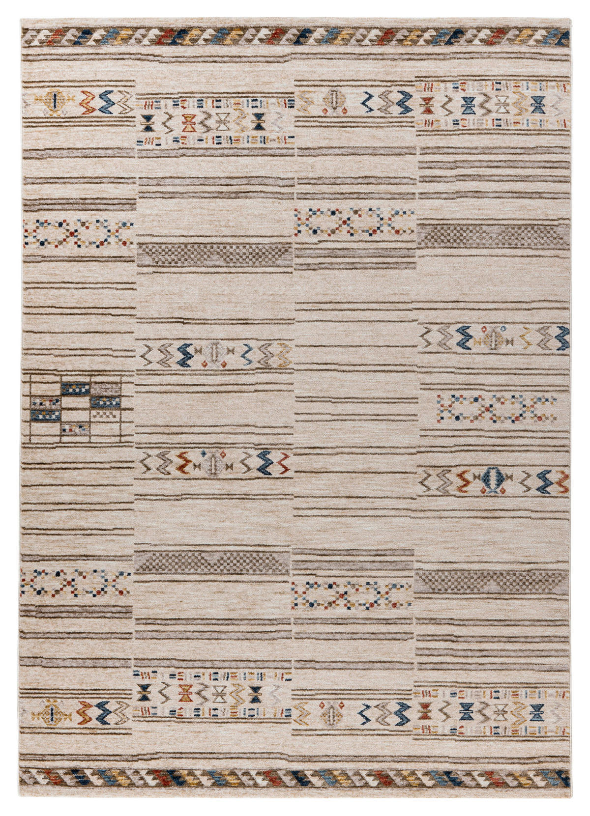 360Living Teppich Jaka multicolor B/L: ca. 80x150 cm Jaka - multicolor (80,00/150,00cm) - 360Living