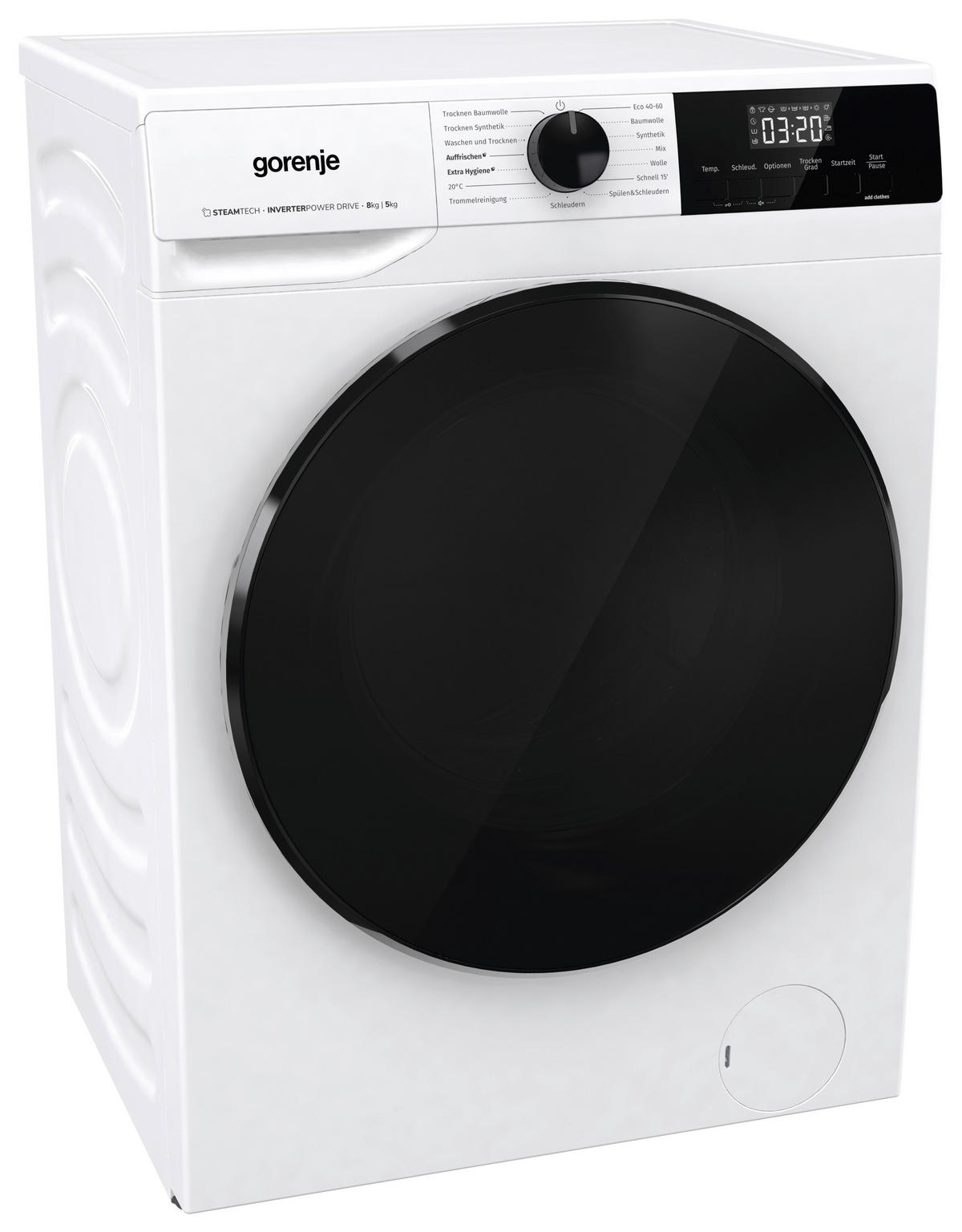 Gorenje Waschtrockner WD2A854ADPS/DE Waschtrockner WD2A854ADPS/DE - weiß (60,00/85,00/54,00cm) - Gorenje