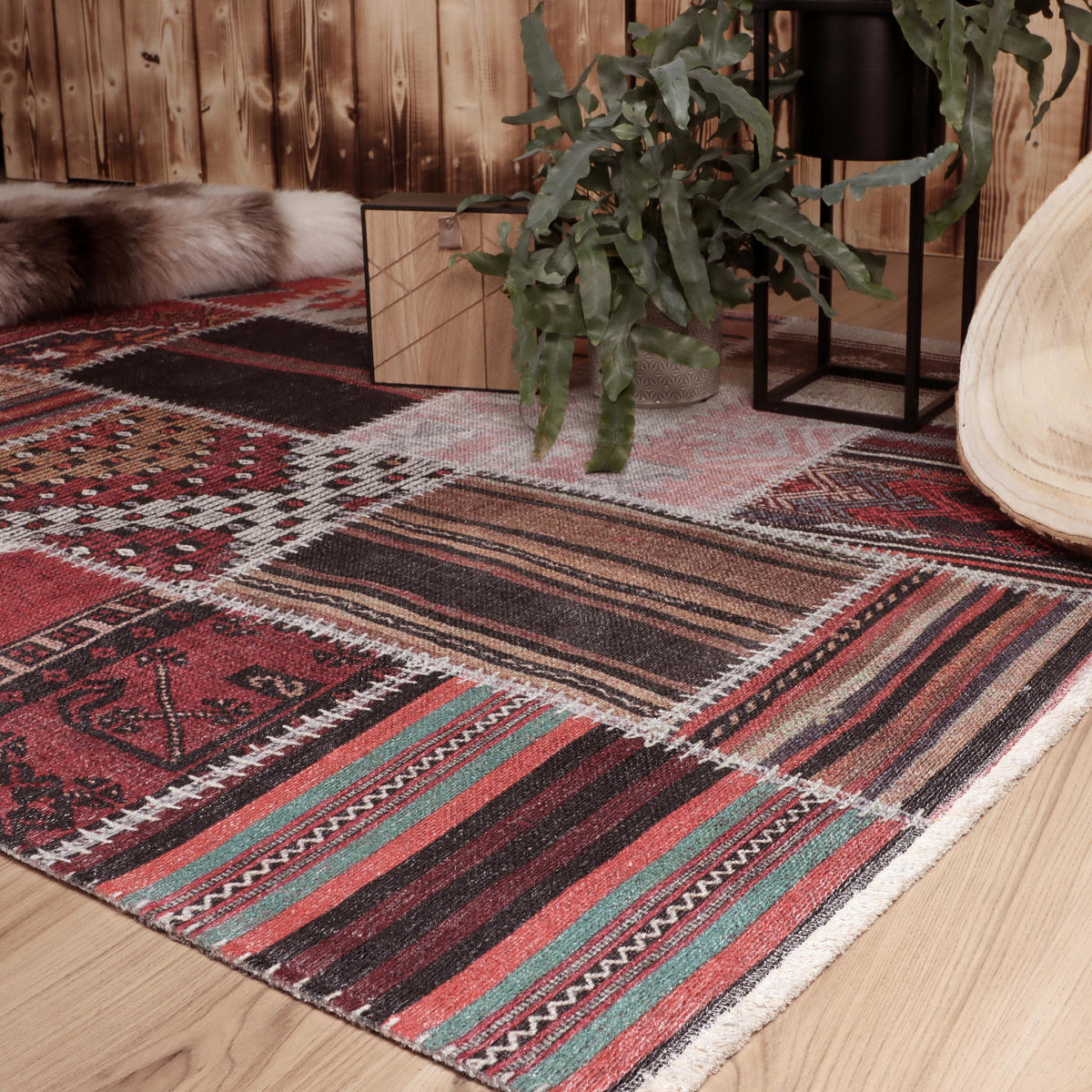 Obsession Teppich My Ethno mehrfarbig B/L: ca. 75x150 cm My Ethno - mehrfarbig (75,00/150,00cm) - Obsession