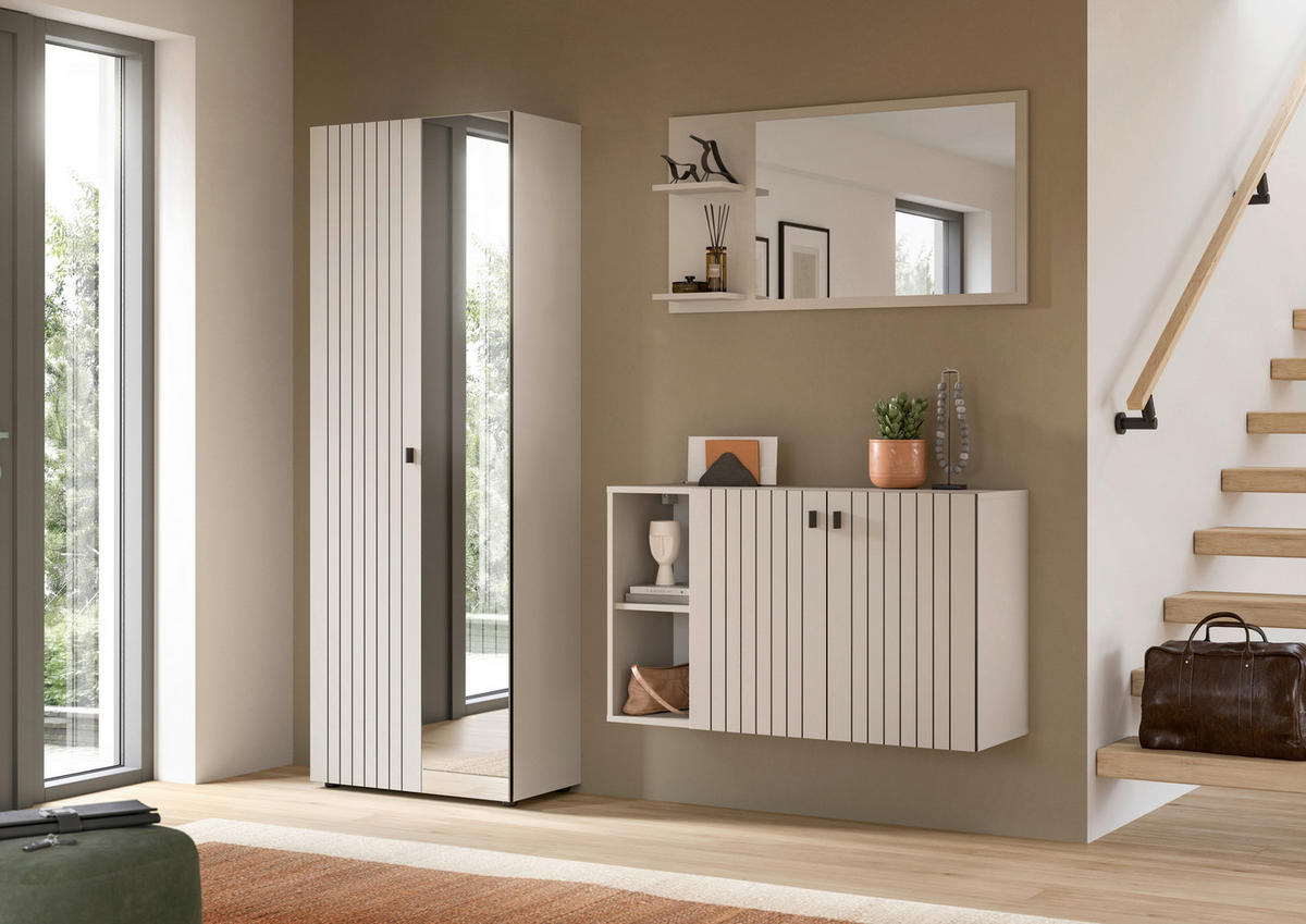 Garderobenschrank STATION Cashmere B/H/T: ca. 70x192x37 cm STATION - Cashmere (70,00/192,00/37,00cm) - xonox.home