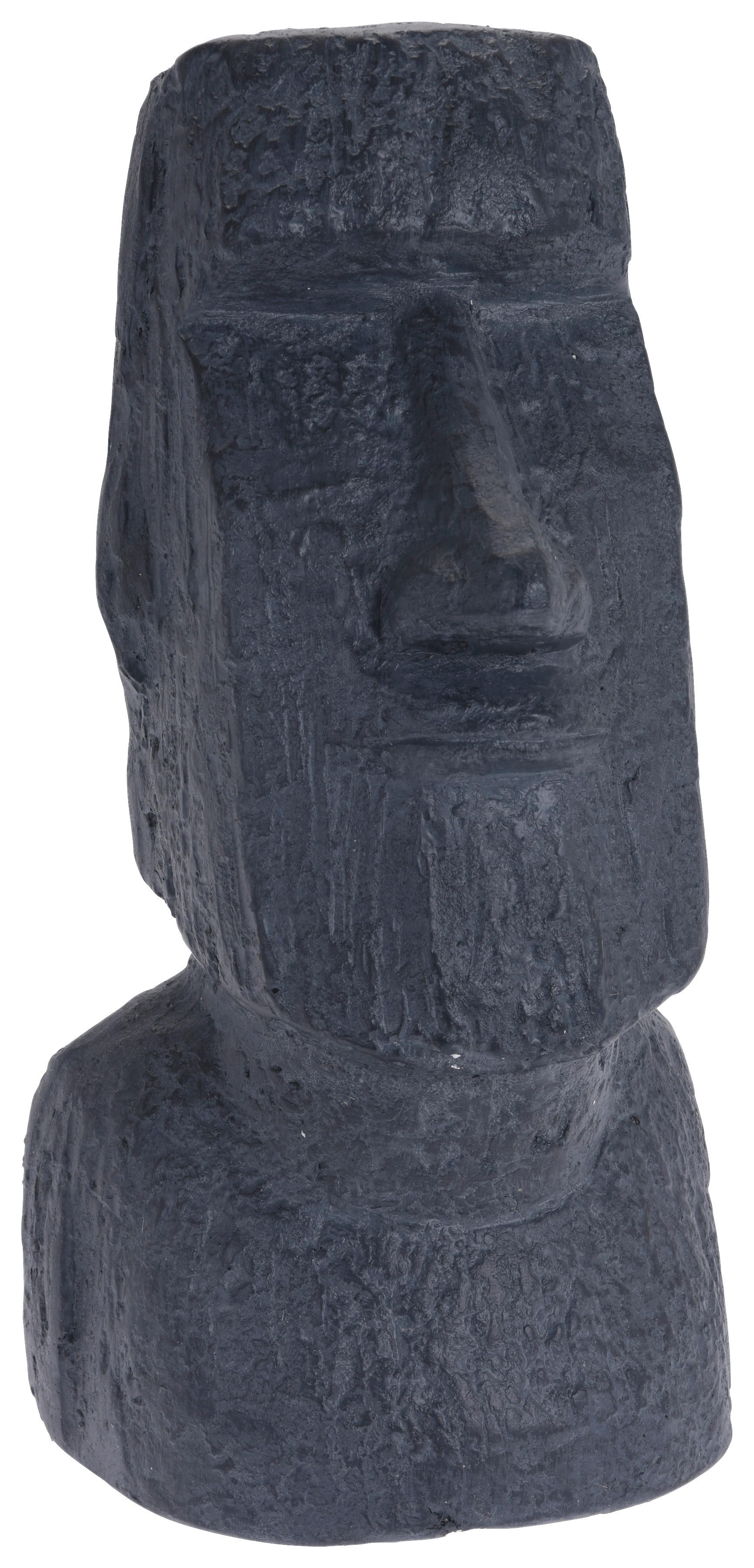 Deko-Figur schwarz Stein B/H/T: ca. 19,5x41x19 cm Dekofigur_Moai - schwarz (19,50/41,00/19,00cm)
